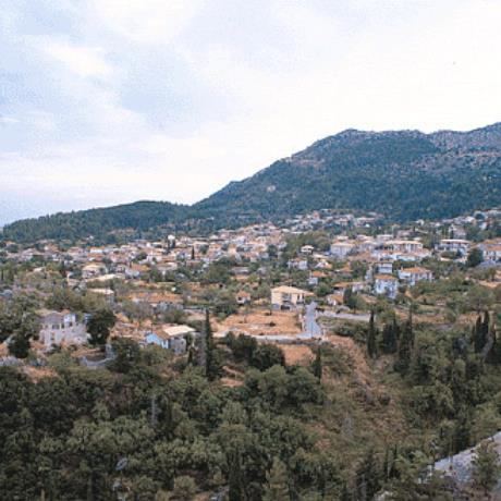 Καρυά, ορεινό κεφαλοχώρι, που αποτελείται από μικρότερους οικισμούς, ΚΑΡΥΑ (Κωμόπολη) ΛΕΥΚΑΔΑ