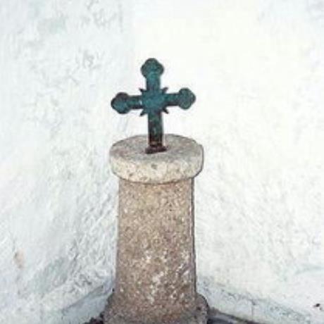 An ancient pillar in Michael Archangelos Church, Meskla, MESKLA (Village) MOUSSOURI