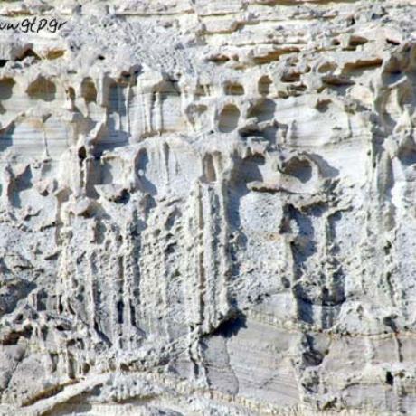 Rocks morphology at Kleftiko, XYLOKERATIA (Settlement) MILOS