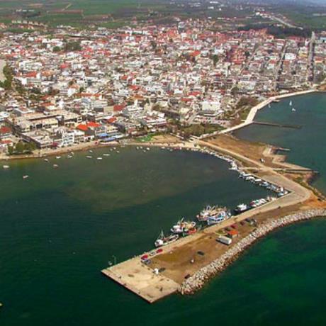 Aerial photo of Nea Moudania, Chalkidiki, NEA MOUDANIA (Small town) HALKIDIKI