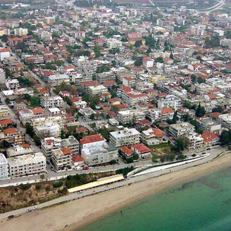 Aerial photo of Nea Kalikratia, Chalkidiki, NEA KALLIKRATIA (Small town) HALKIDIKI