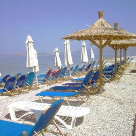 Agistri, Laza beach at the port has been touristically developed, AGISTRI (Port) AGISTRI