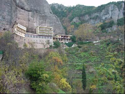 Moni Megalou Spileou, view of the monastery complex MONI MEGALOU SPILEOU (Monastery) KALAVRYTA