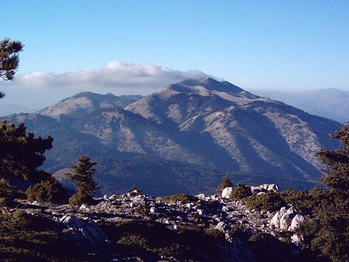 A Parnonas mount panoramic view PARNONAS (Mountain) PELOPONNISOS