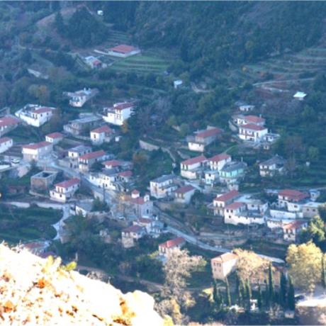 A view of a village on Parnonas, PARNONAS (Mountain) PELOPONNISOS