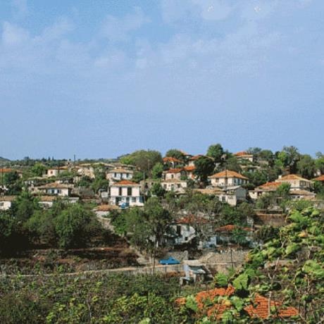 A view of the village Lazarata, LAZARATA (Small town) LEFKADA