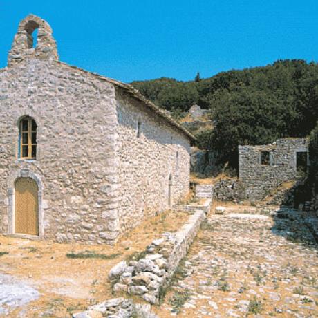 Karya, Agios Ioannis Prodromos Monastery (1605), known as 'St. Yiannis at Livadi', KARYA (Small town) LEFKADA