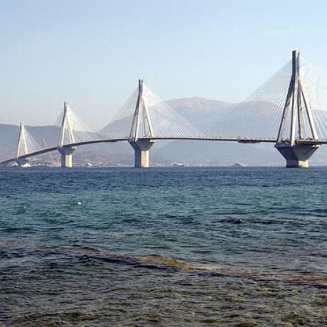 Rio-Antirrio bridge has been named 'Harilaos Trikoupis' bridge in honour of the Greek politician who has first visioned it, RIO (Port) PATRA