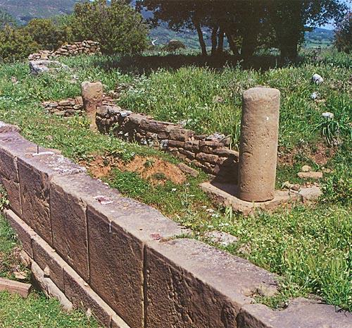 Tritea ancient town, archaeological finds located near Agia Marina village TRITEA (Ancient city) PATRA