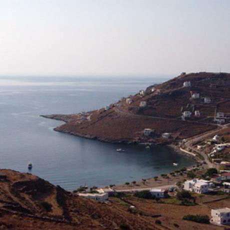 Agios Dimitrios settlement is located in the southest part of the island, AGIOS DIMITRIOS (Settlement) KYTHNOS