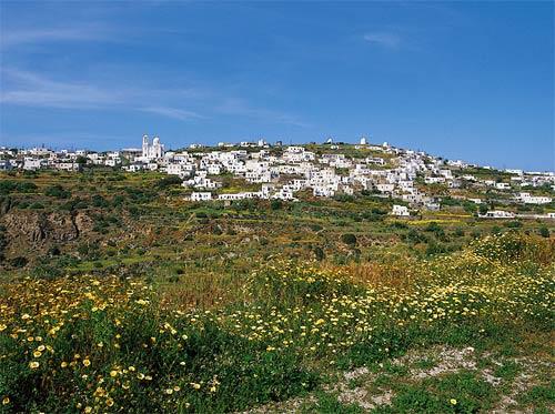 Trypiti, it is located near the Catacombs & the archaeological site of Klima TRYPITI (Village) MILOS