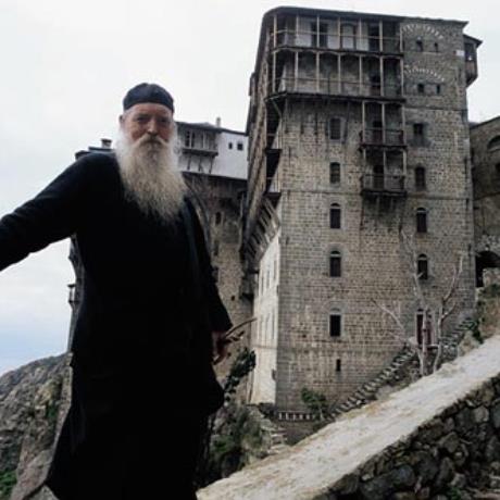 Agion Oros/Mount Athos - it is believed that monasticism took root on the peninsula of Athos mainly due to its peculiar natural environment, AGION OROS (Mountain) HALKIDIKI