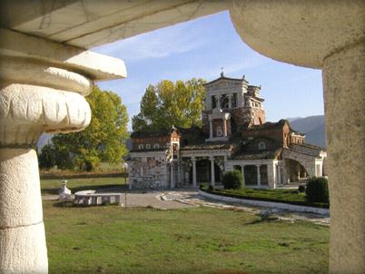 Mantinia, Church of Agia Fotini - built in 1970-3 MANTINIA (Ancient city) ARCADIA
