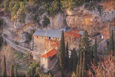 Aimyalon Monastery at Dimitsana (1600) MONI AIMYALON & FILOSOFOU (Monastery) DIMITSANA