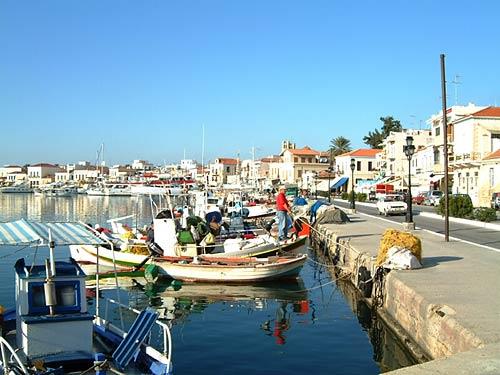Aegina harbour AEGINA, AIGINA (Island) GREECE