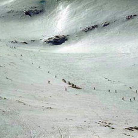 Winter activities at the ski-centre on the Nida Plateau, IDI (Mountain) RETHYMNO
