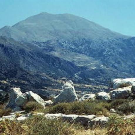 The site of ancient Sivritos above Thronos, SYVRITA (Ancient city) RETHYMNO