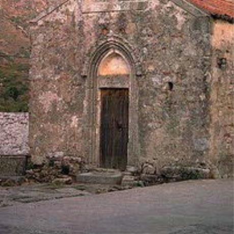 The portal of the Panagia Church in Thronos, THRONOS (Village) SYVRITO