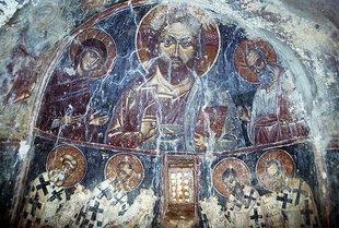 A 14C fresco in Agia Marina Church in Kalogeros KALOGEROS (Village) SYVRITO