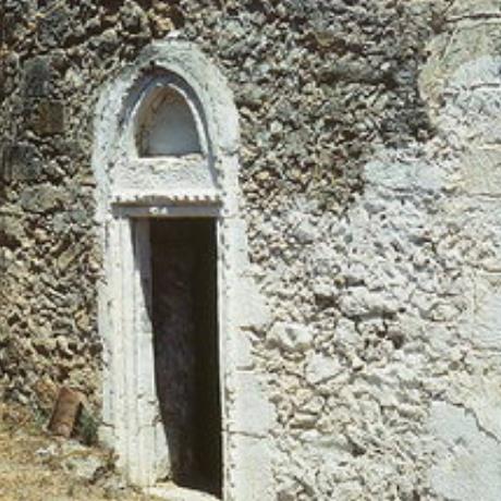 The portal of Agios Onoufrios Church in Thronos, THRONOS (Village) SYVRITO