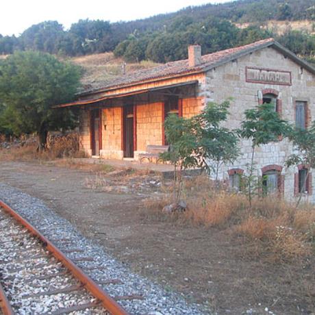 Deserted railway station, MANARIS (Village) VALTETSI