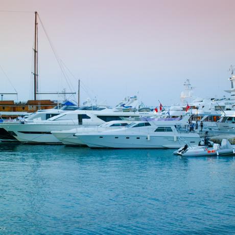 Yachts at the mole, SPETSES (Small town) PIRAEUS