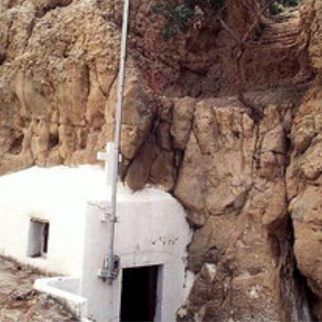 The cave chapel of the Panagia in Matala, MATALA (Village) HERAKLIO