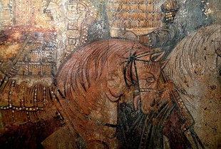 A 13C fresco by Ioannis Pagomenos in the Panagia Church, Alikambos ALIKAMBOS (Village) KRYONERIDA