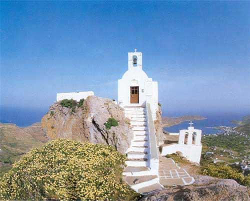 A church  SERIFOS (Island) KYKLADES
