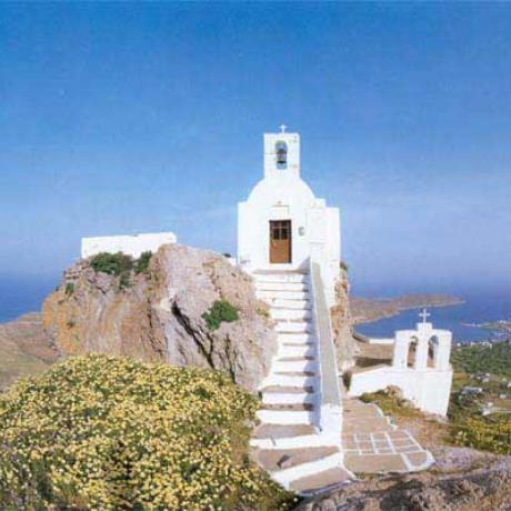 A church , SERIFOS (Island) KYKLADES