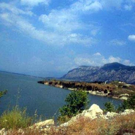 Aliakmonas lake. Area of Rymnio, RYMNIO (Village) KOZANI
