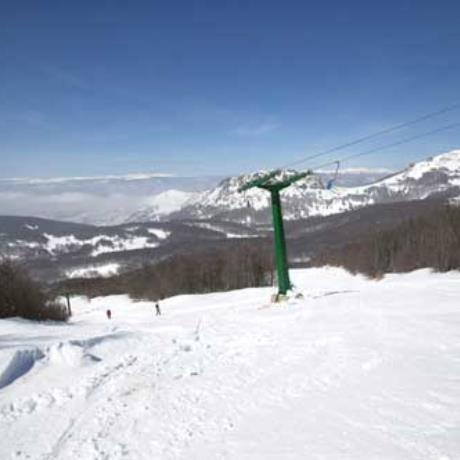Vitsi, a view of the slopes, VITSI (Ski centre) KASTORIA