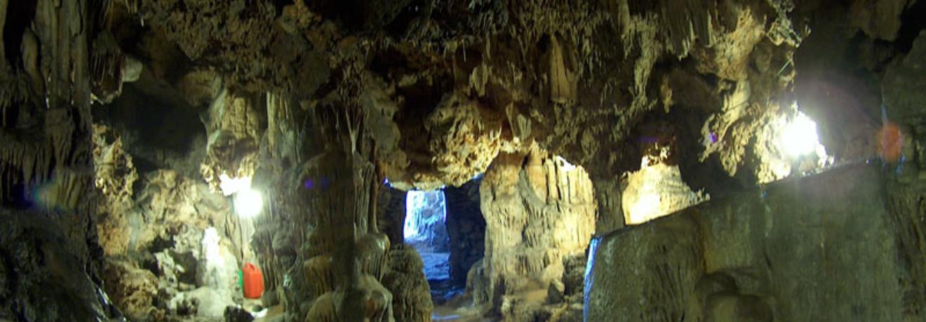 Μυλοπόταμος, τοιχογραφίες σπηλαίου Αγίας Σοφίας