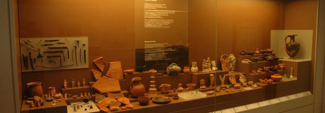 Exhibits from ancient Kierion (Archaeological Museum of Karditsa)