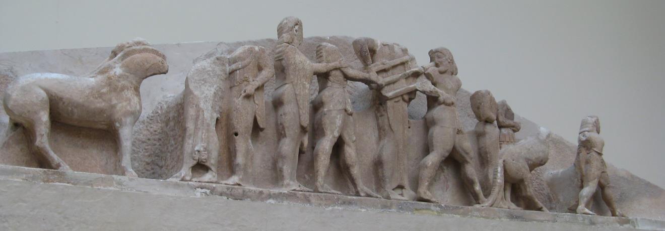 Διαμάχη Ηρακλή και Απόλλωνα για το μαντικό τρίποδα, Θησαυρός των Σιφνίων