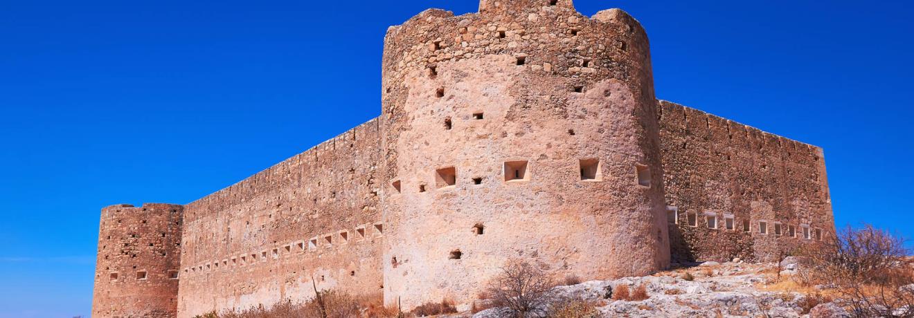 Turkish fortress of 19th cenury, in Aptera