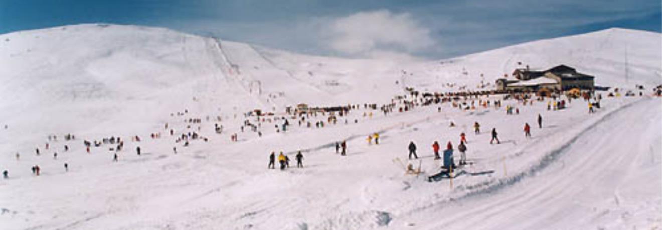 The ski centre's area