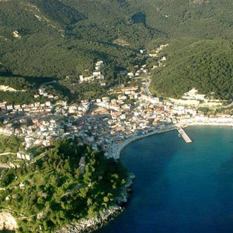 Aerial photo of Parga, PARGA (Small town) EPIRUS