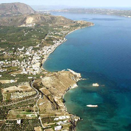 Καλύβες Χανίων, αεροφωτογραφία, ΚΑΛΥΒΕΣ (Κωμόπολη) ΧΑΝΙΑ