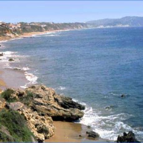 Agios Georgios, the beach, AGIOS GEORGIOS ARGYRADES (Settlement) CORFU