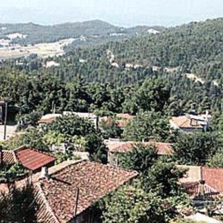 Drymona, panoramic view of the village, DRYMONA (Settlement) CHALKIDA