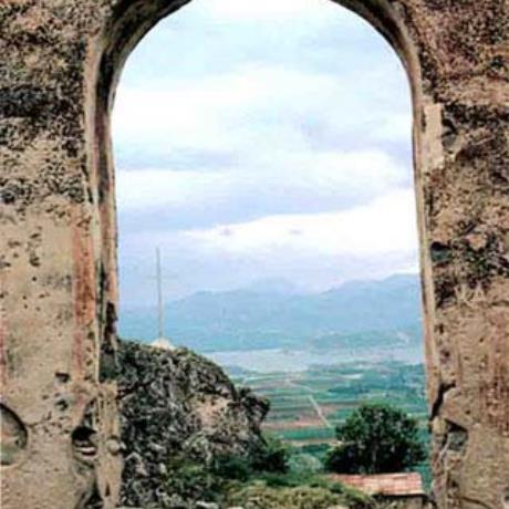 Σέρβια, καμάρα από τη βασιλική των Σερβίων, ΣΕΡΒΙΑ (Κωμόπολη) ΚΟΖΑΝΗ