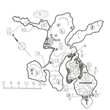 Αγιος Γεώργιος, σπήλαιο Μεγάλο Κατωφύγι, κάτοψη, ΑΓΙΟΣ ΓΕΩΡΓΙΟΣ (Χωριό) ΣΗΤΕΙΑ