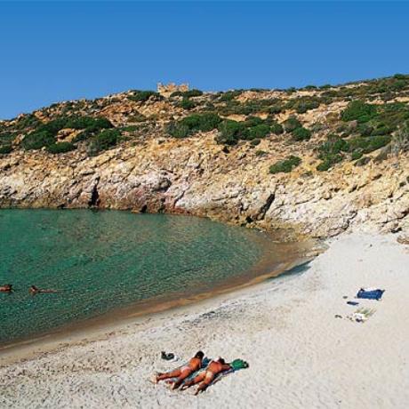 Ammoudaraki beach is on the west of Ralaki settlement, RALAKI CHALAKA (Settlement) MILOS