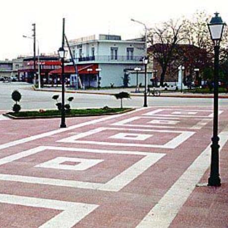 Βαλτοτόπι, κεντρική πλατεία, ΒΑΛΤΟΤΟΠΙ (Κωμόπολη) ΣΕΡΡΕΣ
