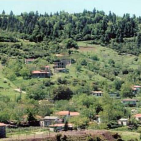 Delfino, the village was built at the foot of the mountain, DELFINO (Village) GORGOPOTAMOS