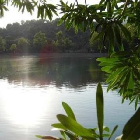 The artificial lake of Zaros, Heraklio, Crete, ZAROS (Small town) KENOURGIO