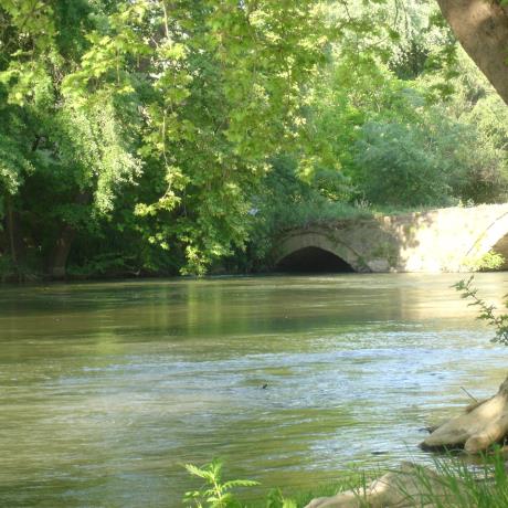 Το Παλιό Γεφύρι στο τέλος του φαραγγιού Αγγίτη, κοντά στο Σ.Σ. Αγγίστας, ΑΓΓΙΤΗΣ (Φαράγγι) ΣΕΡΡΕΣ