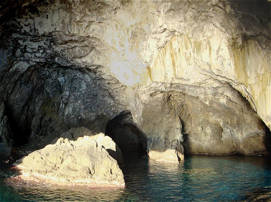 Seacave, at the south side of the Chytra island CHYTRA (Isolated island) KYTHIRA
