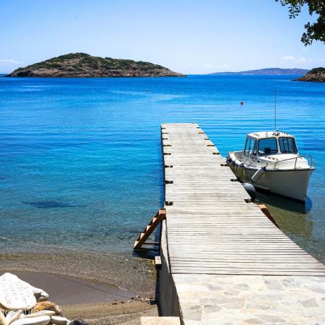 At Pantelis tavern pier, MARATHOS (Island) DODEKANISSOS